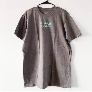 Gray XL Rebels & Nomads “ALL GOOD” T-Shirt